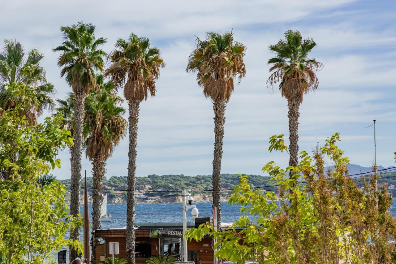Les Balcons De Bandol Centre Ville Avec Vue Mer Et Face A La Plage Buitenkant foto
