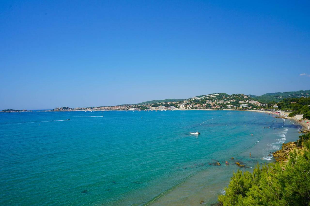 Les Balcons De Bandol Centre Ville Avec Vue Mer Et Face A La Plage Buitenkant foto